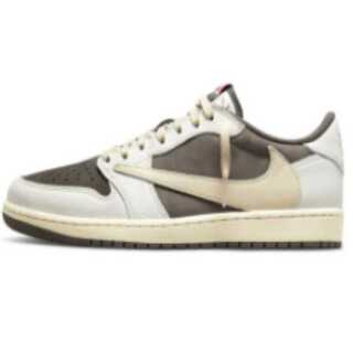 Travis Scott x Nike Air Jordan 1 Low OG SP "Reverse Mocha/Sail and Ridge Rock" 29cm