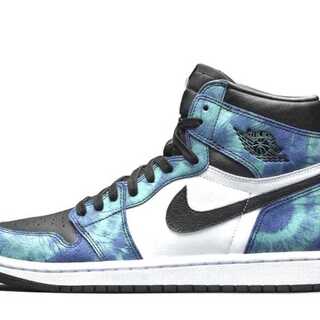 Nike Women's Air Jordan 1 High OG "Tie Dye" 28cm