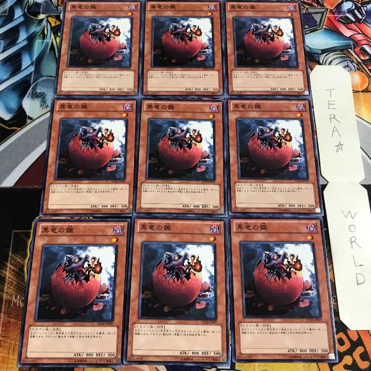 黒竜の雛 3 ノーマル 9枚セット てら