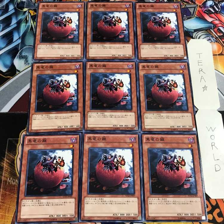 黒竜の雛 4 ノーマル 9枚セット てら