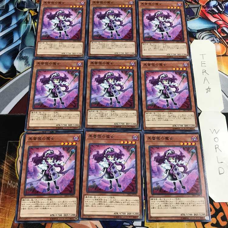 黒薔薇の魔女 4 ノーマル 9枚セット てら