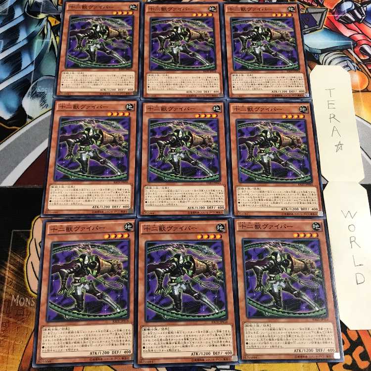 Zoodiac Whiptail 4 Normal, set of 9 Tera.