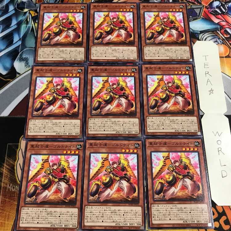 重起士道-ゴルドナイト 5 ノーマル 9枚セット てら