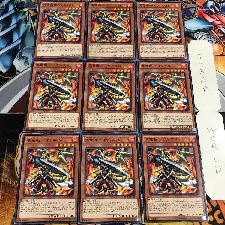 真竜戦士イグニスH 1 ノーマル 9枚セット てら
