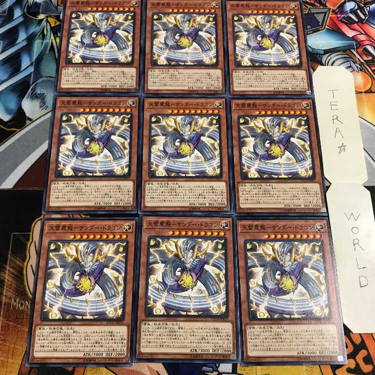 天雷震龍-サンダー・ドラゴン 5 ノーマル 9枚セット てら