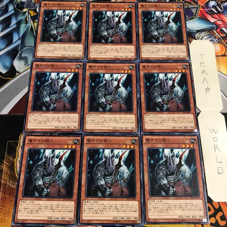 Fiendish Rhino Warrior 3 Normal, set of 9 Tera.