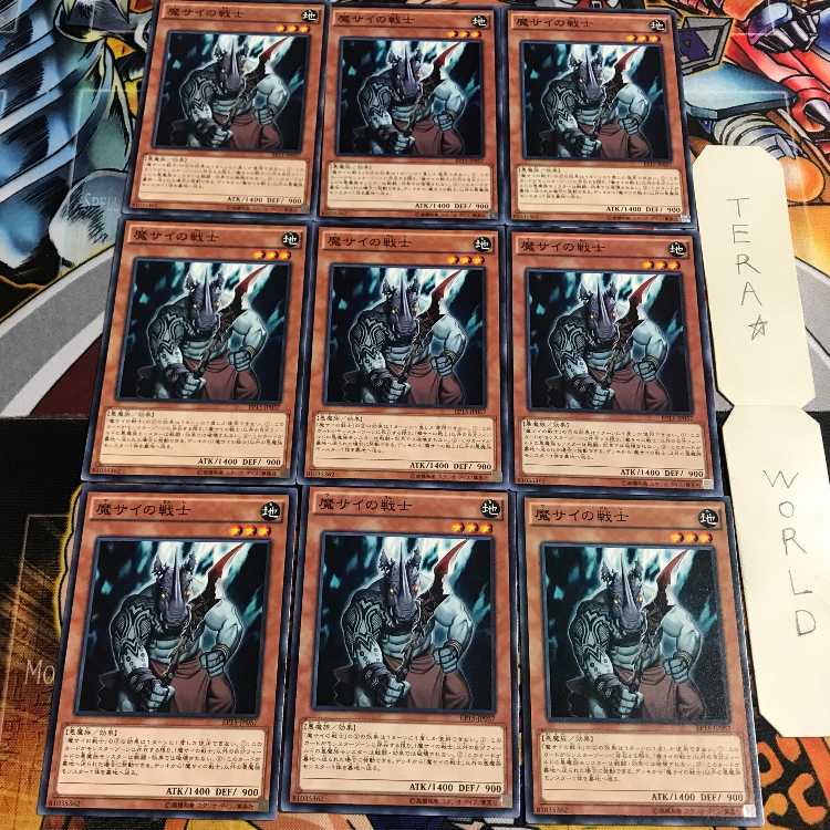 Fiendish Rhino Warrior 5 Normal, set of 9 Tera.