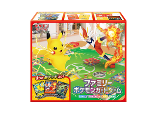 ファミリーポケモンカードゲーム　サン＆ムーン　未開封　シュリンク付き サン&ムーン ファミリーポケモンカードゲーム 新品未開封の通販