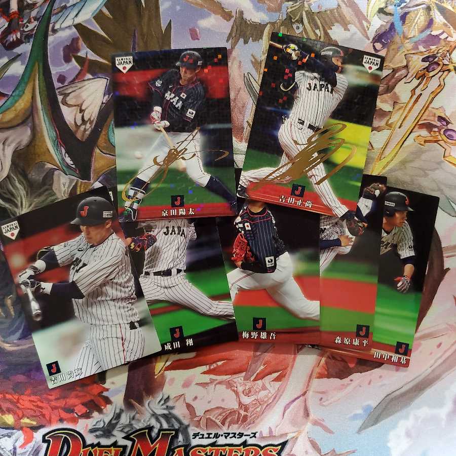 プロ野球チップス　カード7枚セット