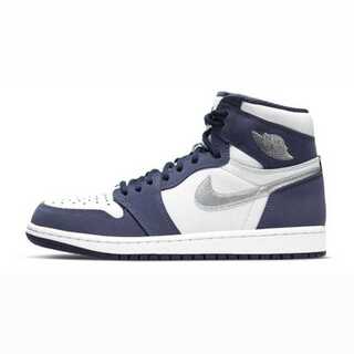 ナイキ エアジョーダン 1 ハイ OG CO.JP "ホワイト/ミッドナイトネイビー"(2020)(ブリーフケースなし) 29cm