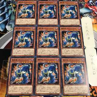 雷獣龍-サンダー・ドラゴン 2 ノーマル 9枚セット てら