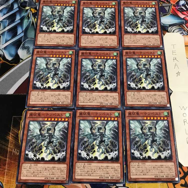 Storm Conquering Dragon - Tempest 1 Normal, set of 9 Tera.