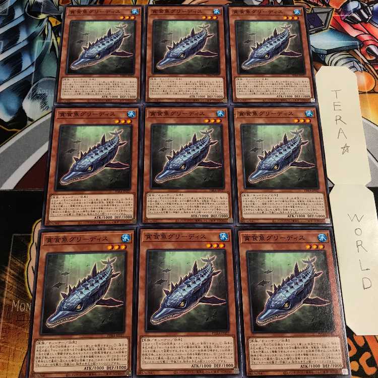 貪食魚グリーディス 1 ノーマル 9枚セット てら