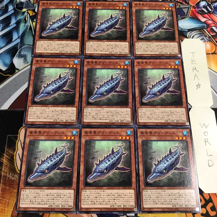貪食魚グリーディス 2 ノーマル 9枚セット てら