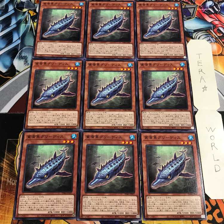貪食魚グリーディス 3 ノーマル 9枚セット てら