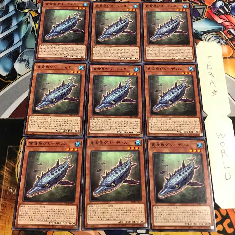 貪食魚グリーディス 5 ノーマル 9枚セット てら