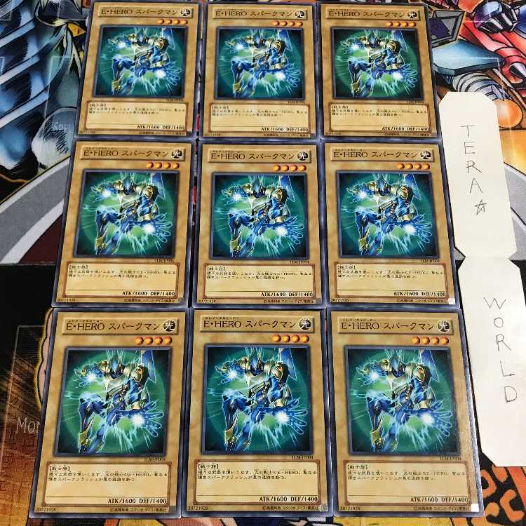 E・HERO スパークマン 4 ノーマル 9枚セット てら