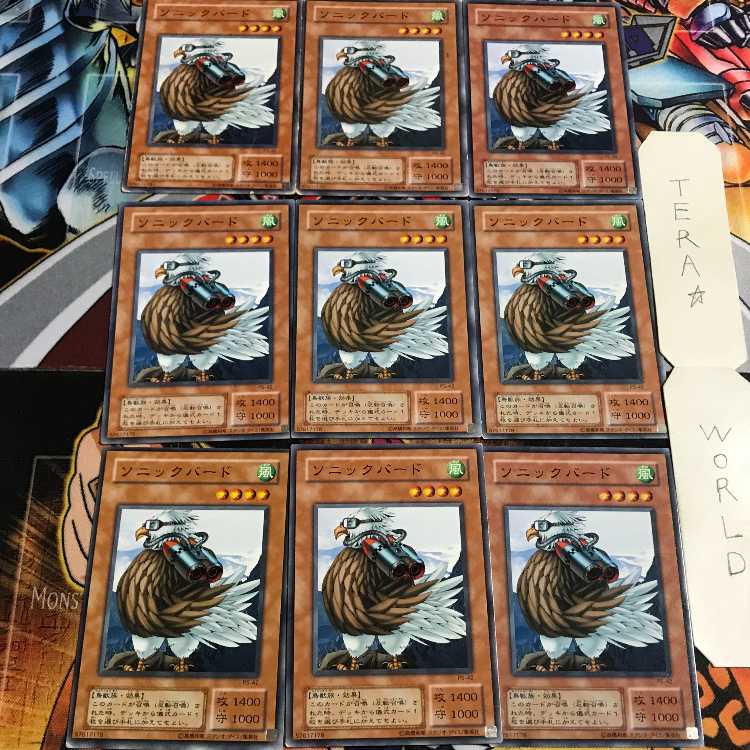 Sonic Bird 2nd period ver 4 Normal, set of 9 Tera