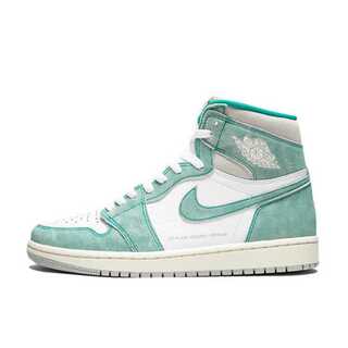 Nike Air Jordan 1 Retro High Og Turbo Green/HoWight Light Smoke Grey Sail 26cm