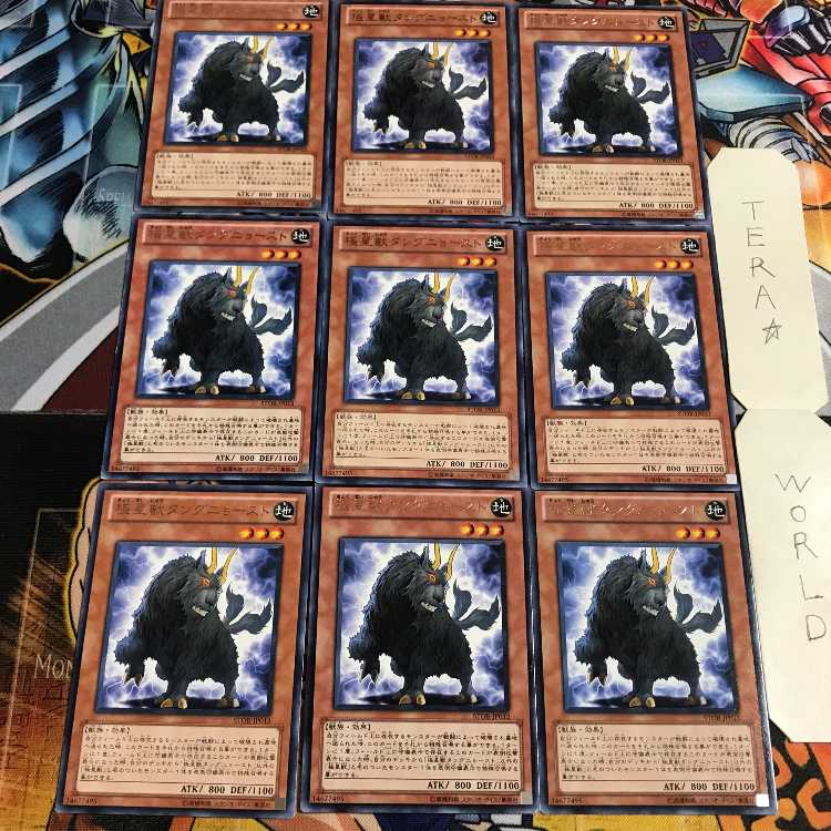 極星獣タングニョースト 5 レア 9枚セット てら