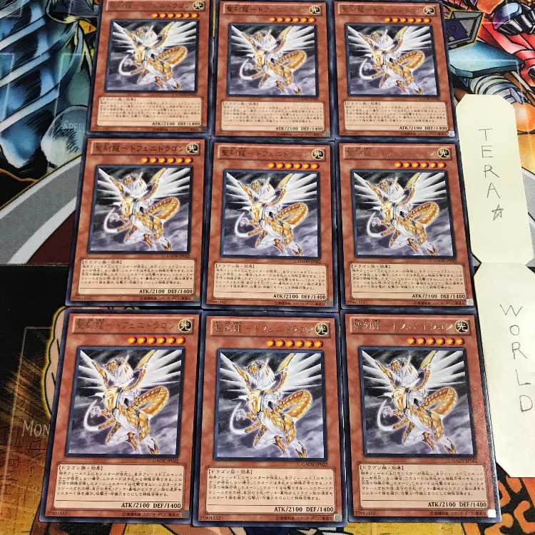 聖刻龍-トフェニドラゴン 4 レア 9枚セット てら