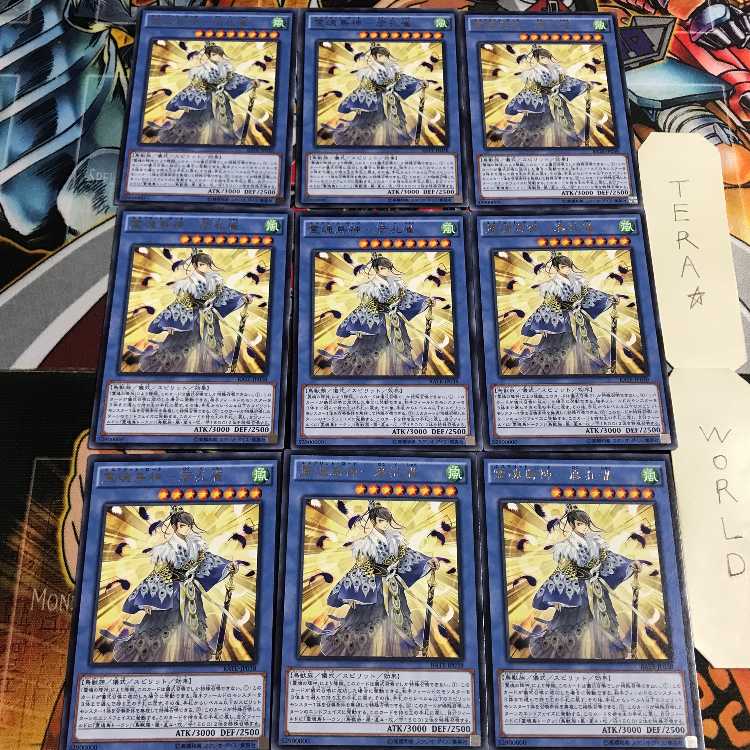霊魂鳥神-彦孔雀 4 レア 9枚セット てら