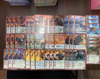 輪廻転生 赤mレア以下3枚セット トレカ侍 道化　バトスピ侍