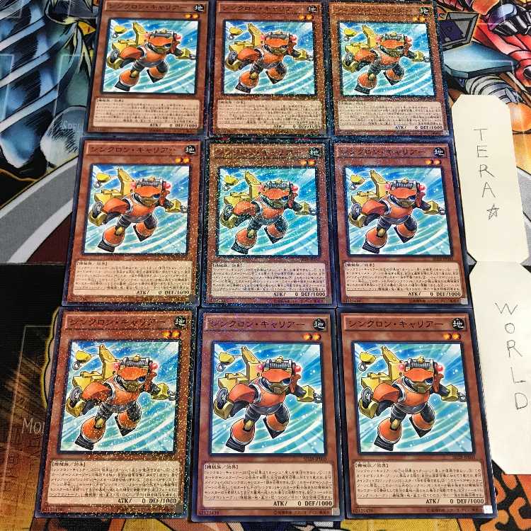 Synchron Carrier 1, set of 9 normal parallels, Tera.