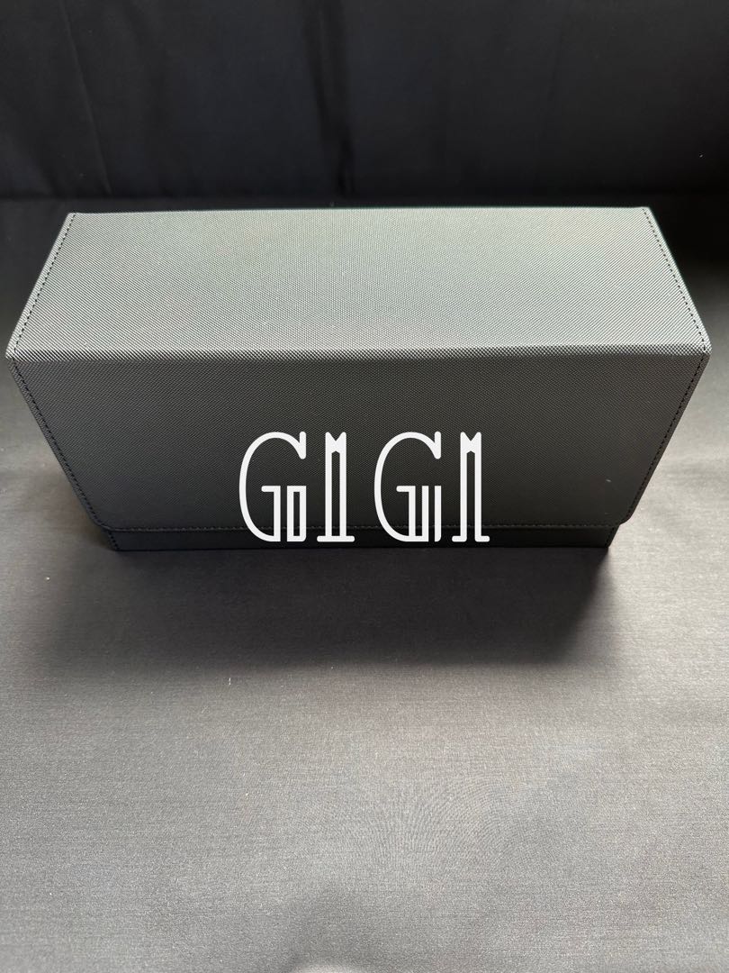 G1G1" PSA/BGS appraisal card storage case (storage box, deck holder), gray, large capacity