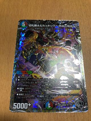 切札勝太&カツキング -熱血の物語-(銀トレジャー) DSR TR1/TR9