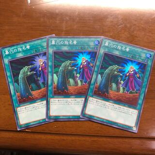 墓穴の指名者スー3枚