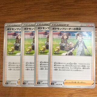 ポケモンブリーダーの育成 4枚セット