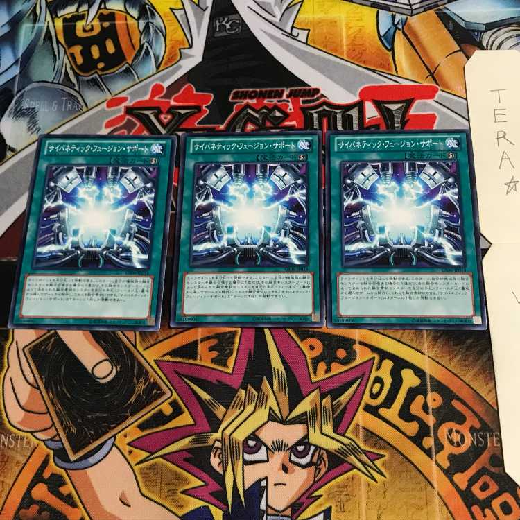 サイバネティック・フュージョン・サポート GS06 2 ノーマル 3枚セット てら