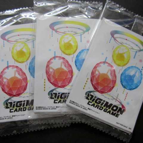未開封★デジモン スリーブ 15枚セット ファミーズブックワン