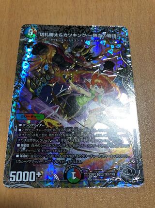 切札勝太&カツキング -熱血の物語-(銀トレジャー) DSR TR1/TR9