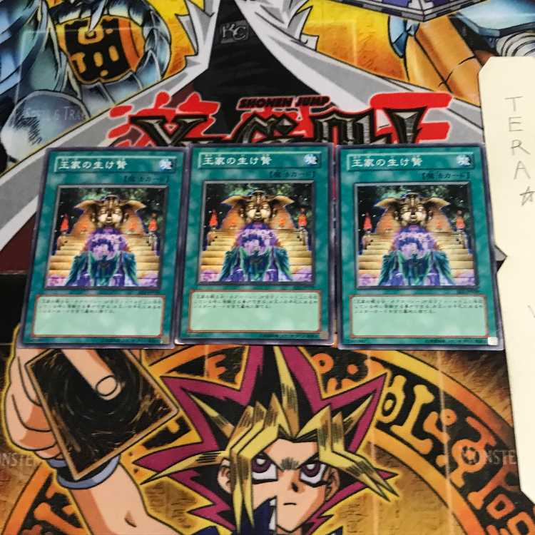 王家の生け贄 EE1 2 ノーマル 3枚セット てら