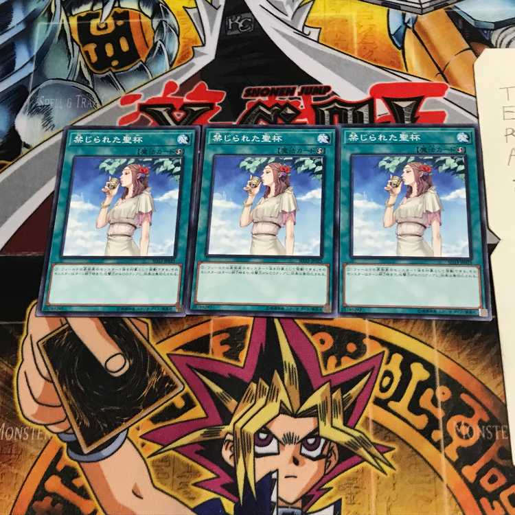 禁じられた聖杯 SD33 3 ノーマル 3枚セット てら