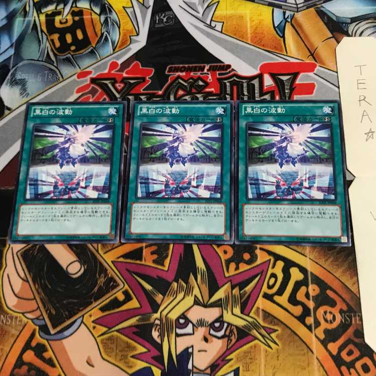 黒白の波動 JOTL 3 ノーマル 3枚セット てら