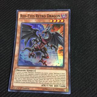 遊戯王 英語版 真紅眼 レッドアイズトレーサードラゴン 1枚