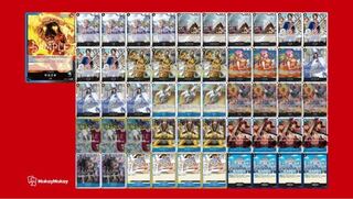 Blue-Black Sakazaki Deck Construction Deck