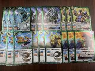 輪廻転生　緑mレア以下3枚セット　トレカ侍　遊精　殻人　起元