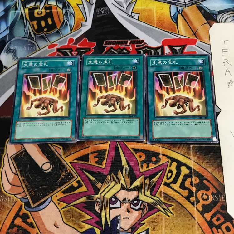 生還の宝札 SDM 2 ノーマル 3枚セット てら