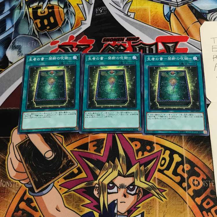 生者の書-禁断の呪術- SR07 2 ノーマル 3枚セット てら