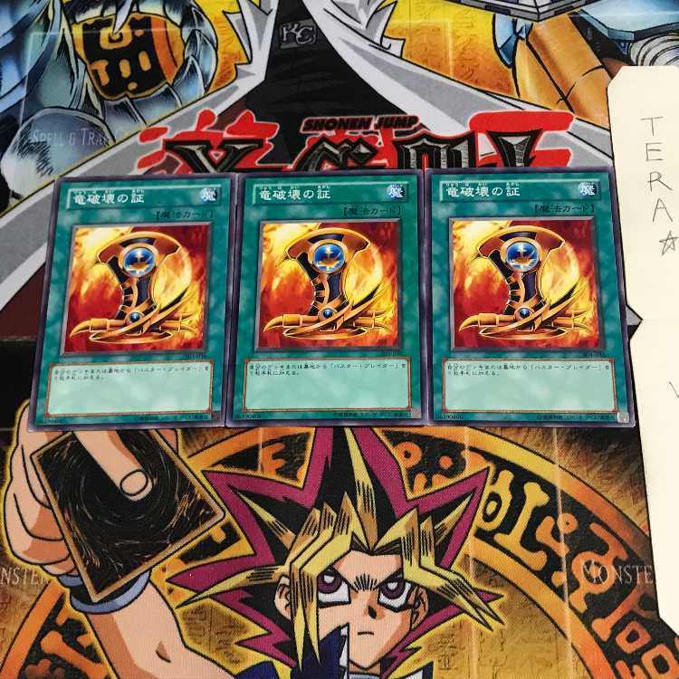 Emblem of Dragon Destroyer 303 1 Normal, set of 3 Tera.