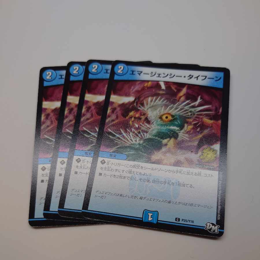 Emergency Typhoon C P25/Y16