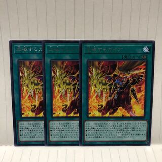 走破するガイア　レア　3枚　ライズオブザデュエリスト　マホ子