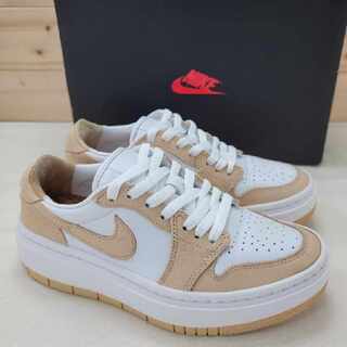 Nike Women's Air Jordan 1 Elevate Low "Beige" 23.5cm 23.5cm