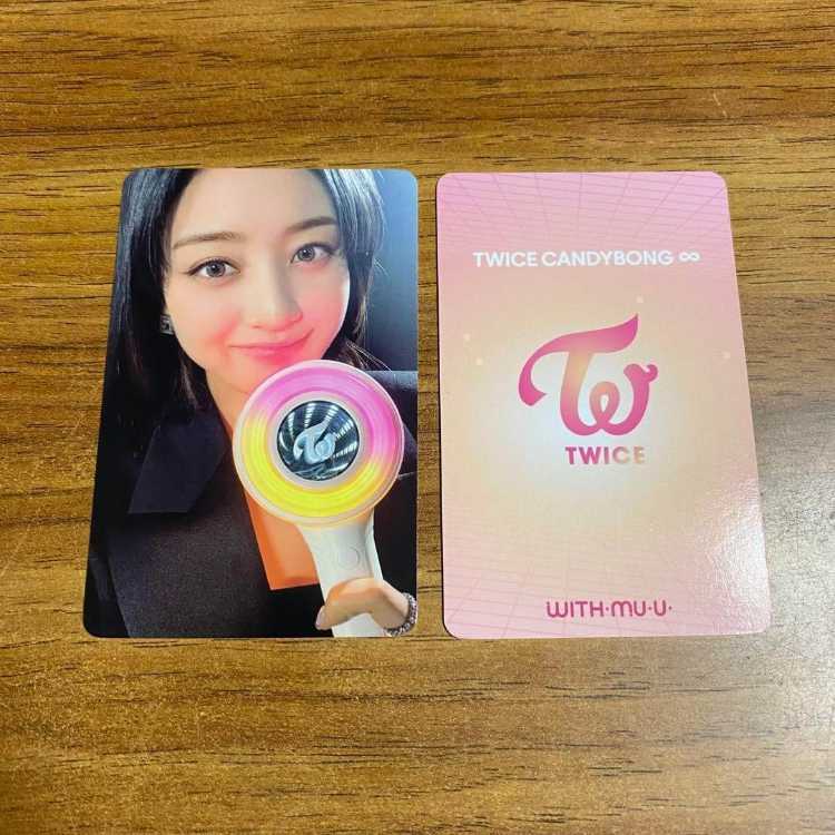 TWICE トゥワイス WITH-MUU公式特典トレカ ジヒョ JIHYO TWICE トゥワイス WITH-MUU公式特典トレカ ジヒョ JIHYO