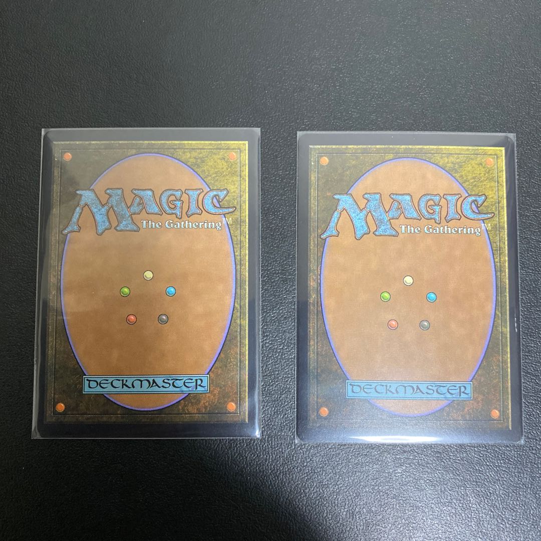 彩色の灯籠　2枚　日本語