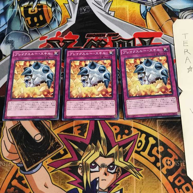 ブレイクスルー・スキル SR02 8 ノーマル 3枚セット てら